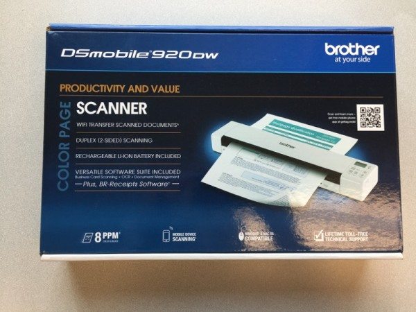 Renewed Brother RDS-920DW Wireless Duplex Mobile Color Page Scanner