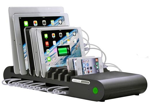 allputer 10 port usb charger stand 2