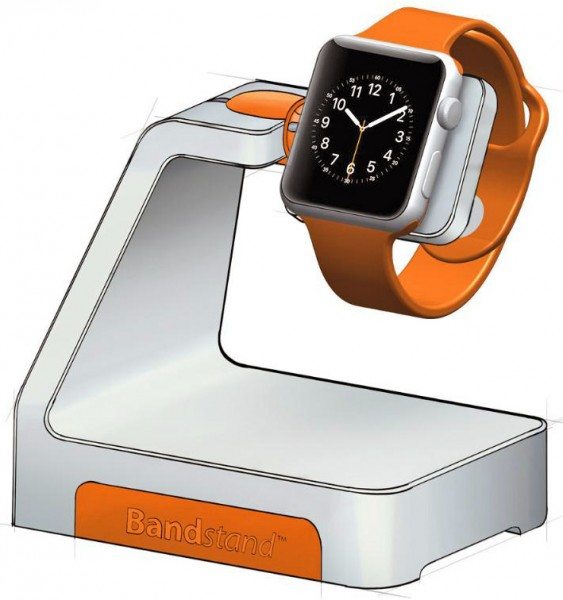bandstand charging stand for apple watch