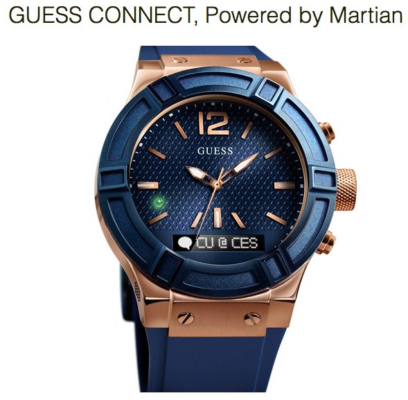 guess connect martian watch