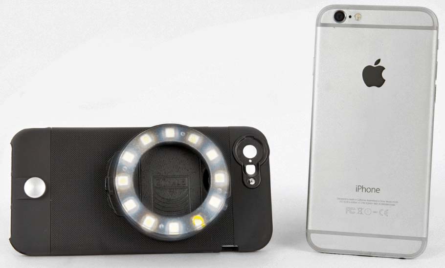 Add a ring light flash unit to your smartphone The Gadgeteer