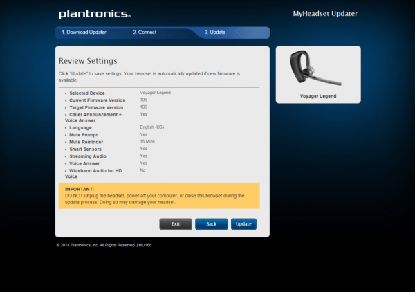 Plantronics Voyager Legend 7