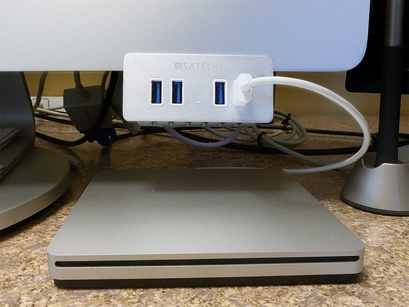 Satechi Aluminum Premium 4Port USB Clamp Hub review The Gadgeteer