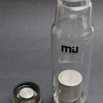 MIU COLOR glass water bottle with tea infuser review