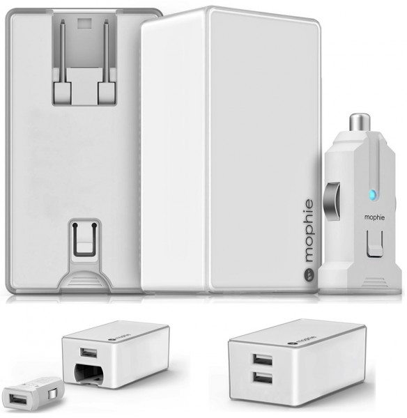 mophie dual wall chargers