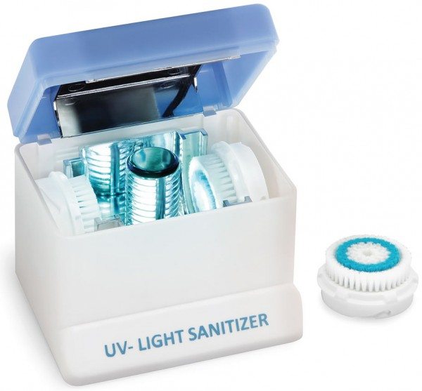 facial brush uv sanitizer