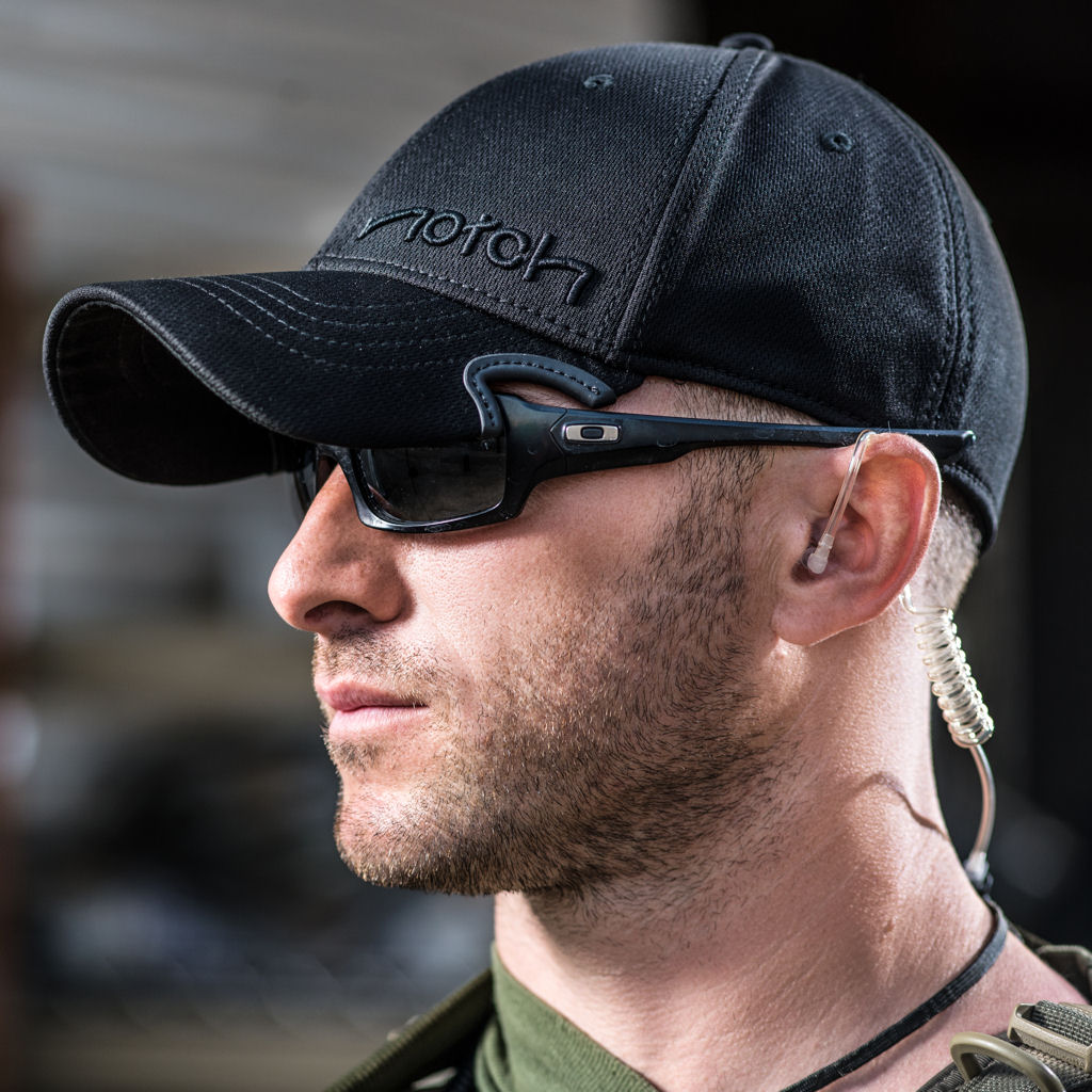 notched hats for sunglasses