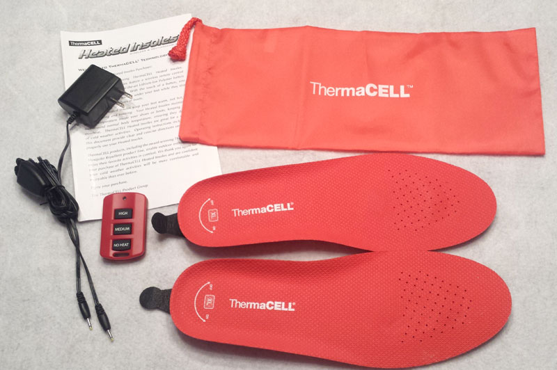 thermacell heated insoles charger