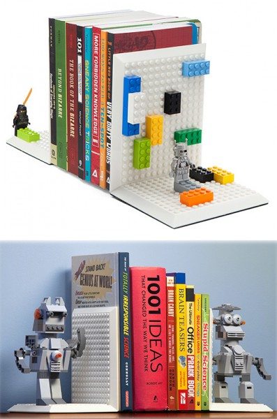 build on brick bookends