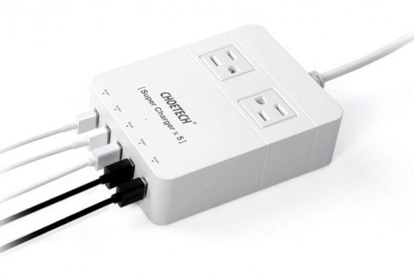 CHOETECH Desktop Multi USB Power Strip review - The Gadgeteer