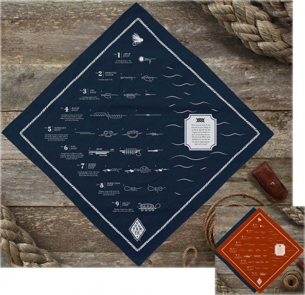 fly fishing knots bandana