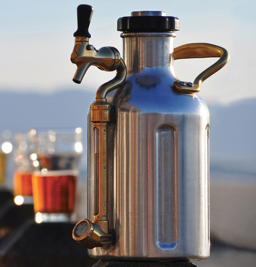 Keep your beer fresh, frosty, and frothy with GrowlerWorks The Gadgeteer