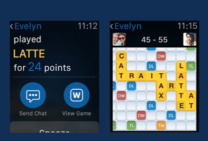 words with friends apple watch 2