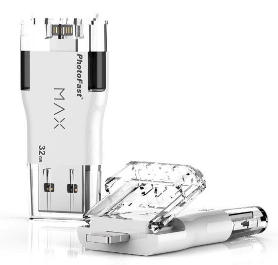 PhotoFast i-FlashDrive MAX 32GB USB 3.0 for iPad & iPhone with