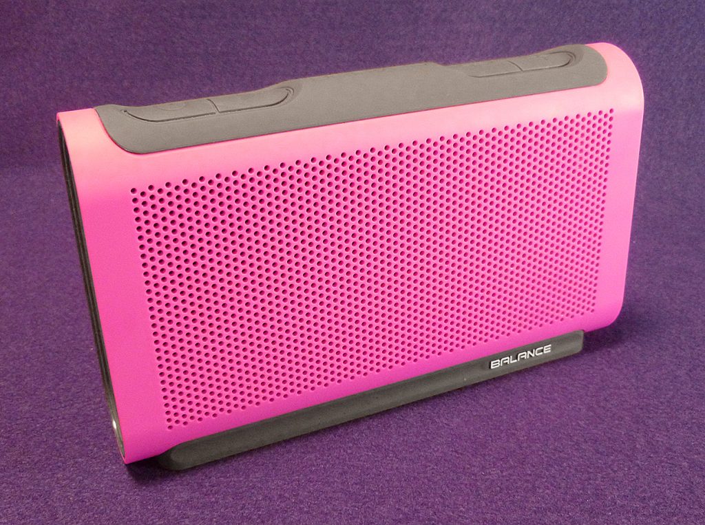 BRAVEN: Balance Bluetooth Speaker - (Pink/Grey)