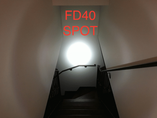 Fenix FD40 spot vs flood 01