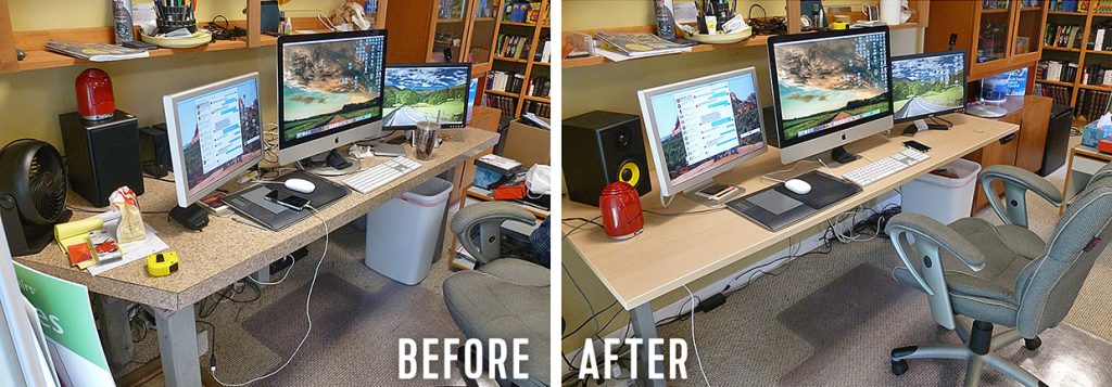 Uplift Height Adjustable Standing Desk Review The Gadgeteer