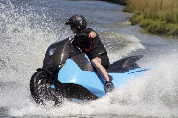 Gibbs Biski - the motocycle/jet ski - The Gadgeteer