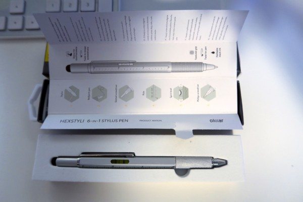 Olixar HexStyli 6-in-1 Stylus Pen - Silver