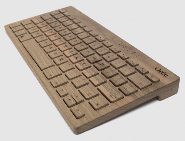 oree wooden keyboard
