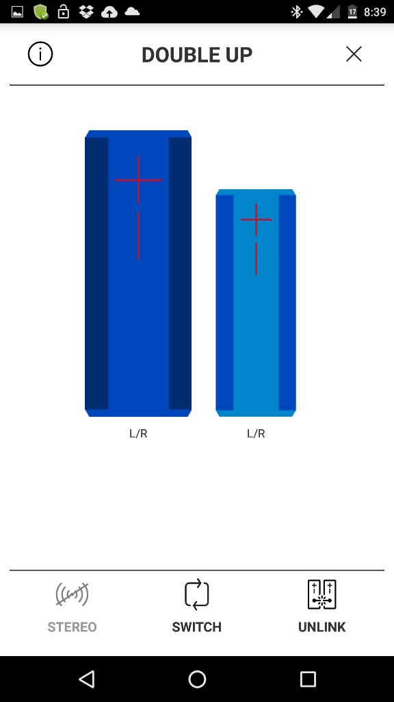 use the ue megaboom app to double up samsung