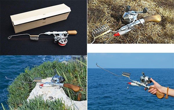 This modular compact fishing pole looks so cool that I want to buy