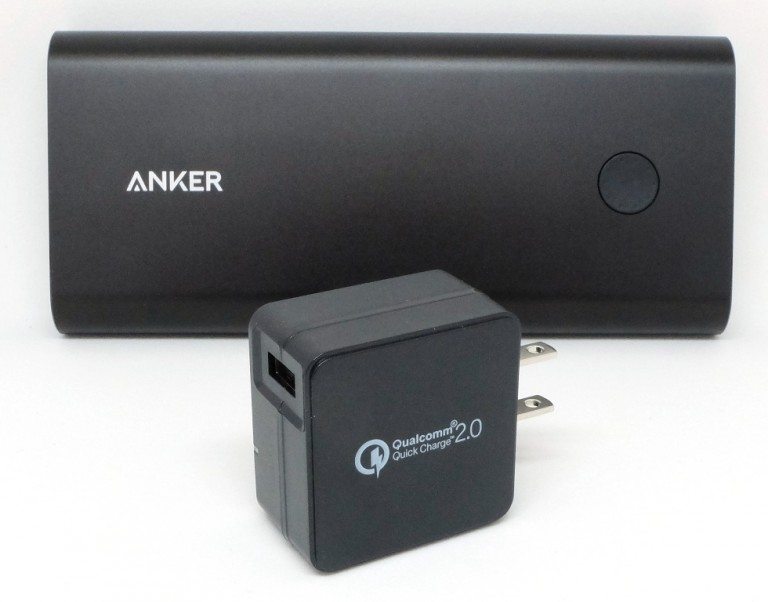 Anker PowerCore+ 26800 & Quick Charge 2.0 USB Wall Charger review The