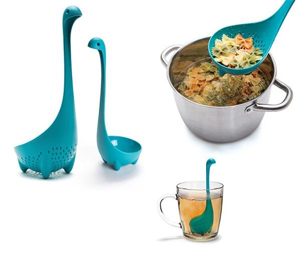 OTOTO Jumbo Nessie Soup Ladle | Green