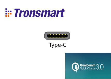 tronsmart usb type c quick charge 3