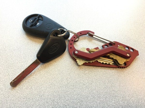 I've been carrying my keys on this carabiner for over 10 years