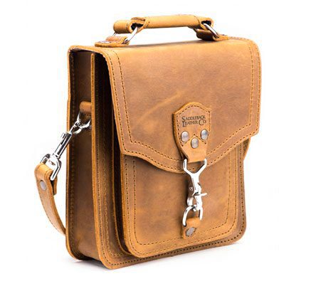 Saddleback Leather offering new small messenger bag The Gadgeteer