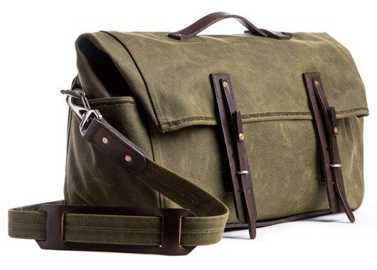 Saddleback Leather Company now offering waxed canvas bags inspired by New Zealand sailmakers ...