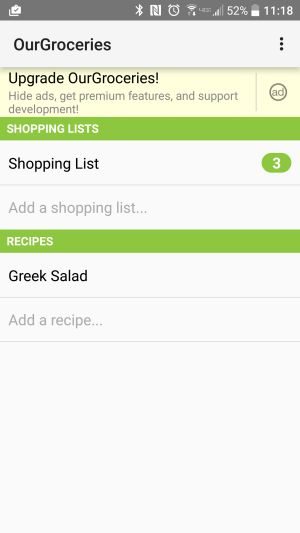 Ourgroceries Shopping List App Review The Gadgeteer