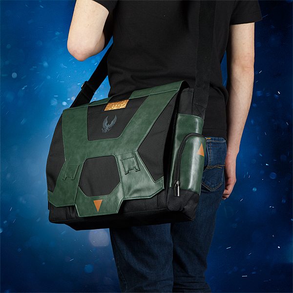 halo master chief messenger bag