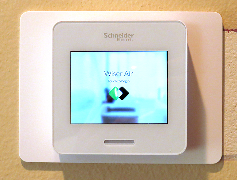 Schneider Electric Wiser Air WiFi smart thermostat review The Gadgeteer
