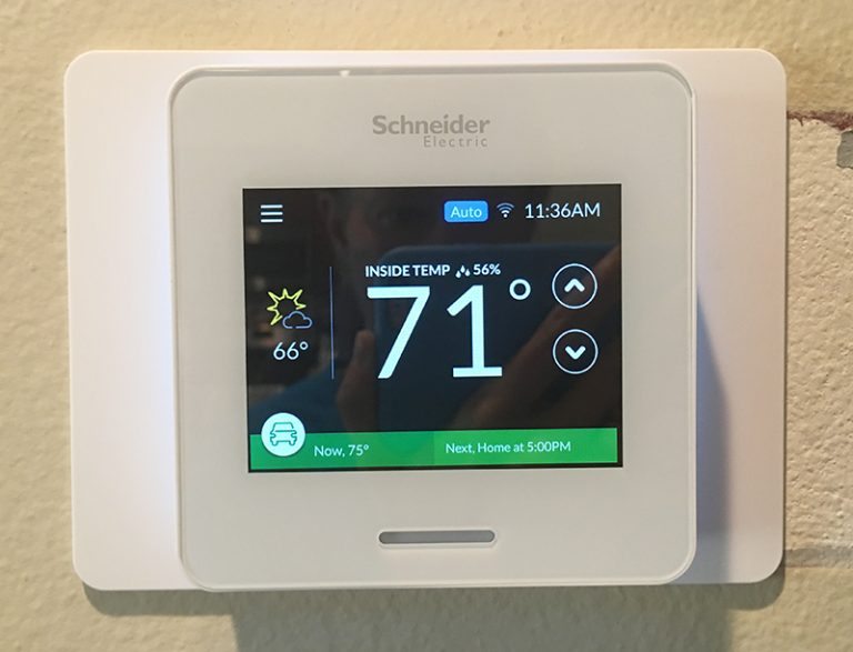 Schneider Electric Wiser Air WiFi smart thermostat review The Gadgeteer