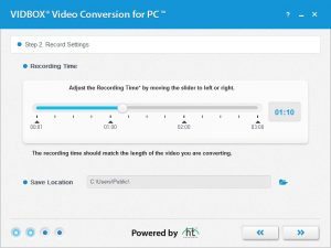 how to use vidbox video conversion for pc