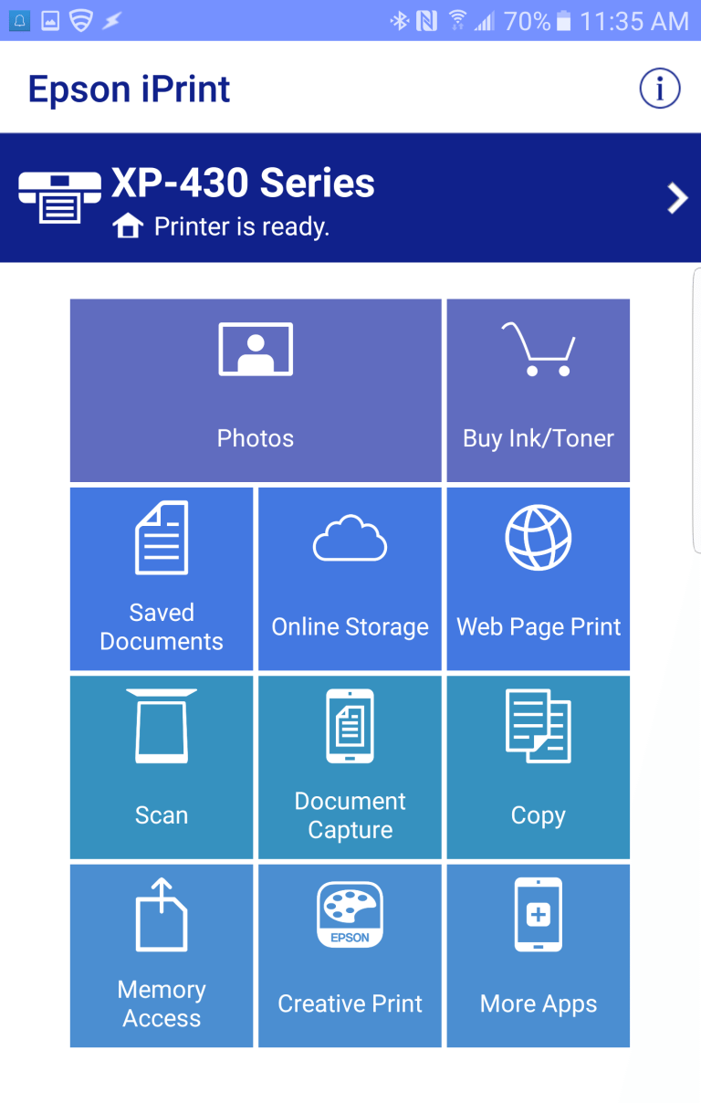 Epson Expression Home XP430 SmallinOne review The Gadgeteer