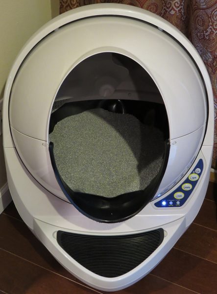 Litter shop robot air