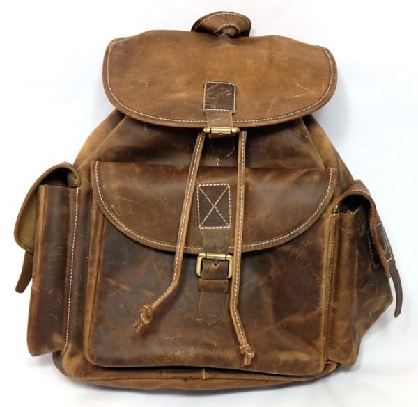 leather hiking backpack 2