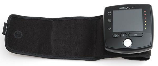 MOCACARE Bluetooth Blood Pressure Monitor (Black), Mocaarm Wireless Upper Arm Cuff, FDA-Cleared, Accurate Readings, Free Tracking App Android Apple, F