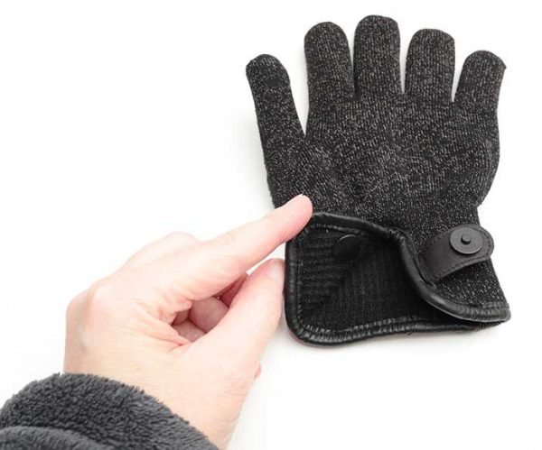 mujjo double layered touchscreen gloves