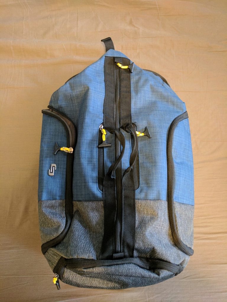 solo backpack to duffel