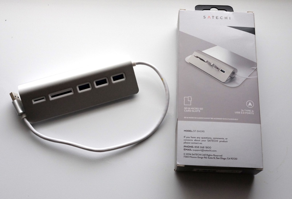 Satechi USB 3.0 hub and card reader review The Gadgeteer