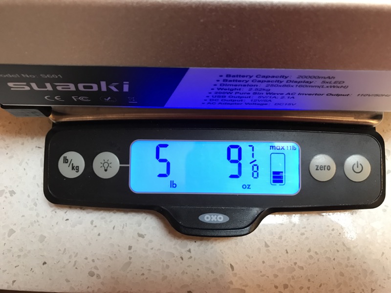 Suaoki Powerhouse 220Wh Portable Power Supply Review - The Gadgeteer