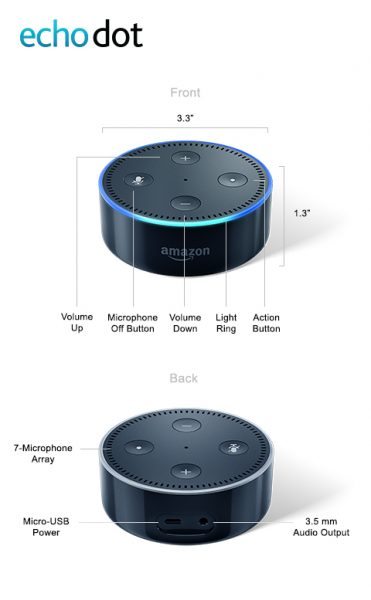 Alexa echo dot online 2