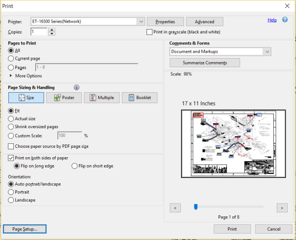 setting paper source pixma and mac os x 2017