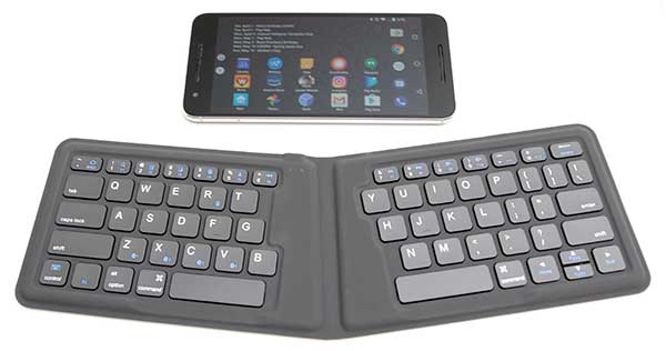 Kanex Multisync Foldable Travel Keyboard With Full Number Pad (pack of 1 Ea) main image 1