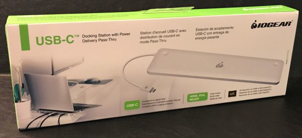 IOGEAR - GUD3C02 - USB-C Ultra-Slim Docking Station with Power Delivery  Pass-Thru