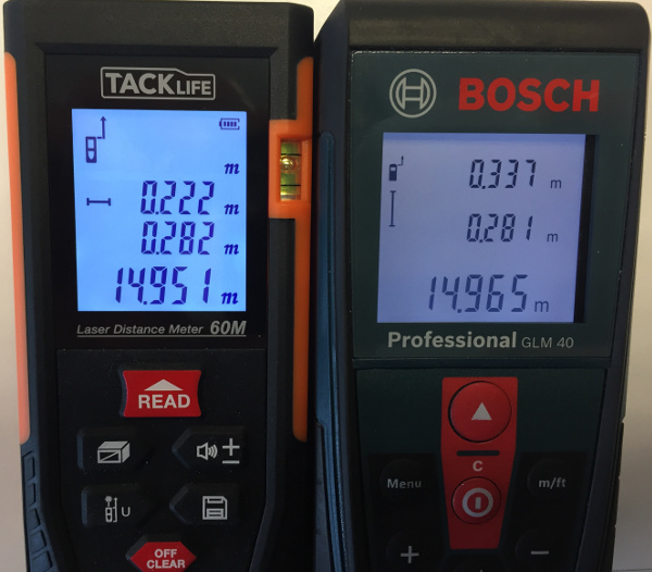 Tacklife HD60 laser distance measurer review The Gadgeteer